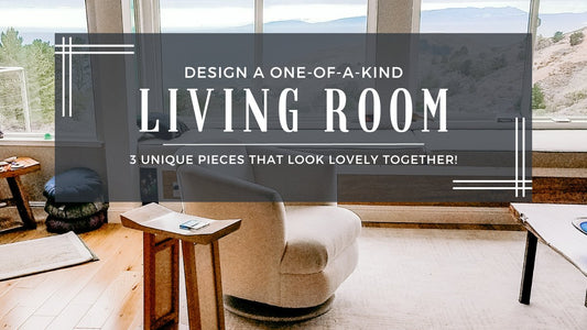 Unmatched Style: Decorating a Living Room