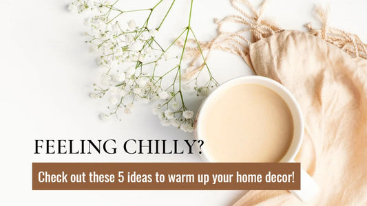 Winter home decor tips blog by Mokuzai Furniture