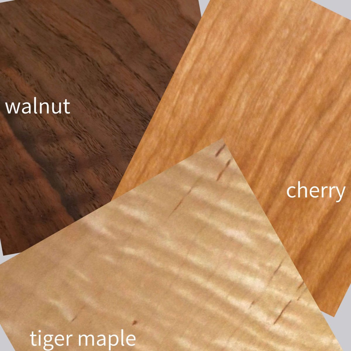 Our modern bedroom furniture designs are handcrafted from premium wood. Make your selection from walnut cherry and tiger maple wood.