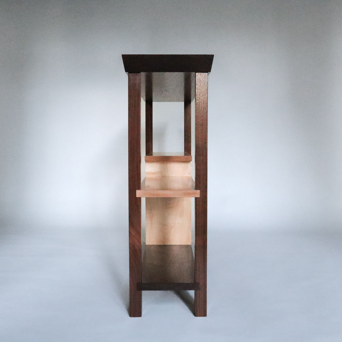 a narrow bookcase alternative this console table is hand-crafted by Mokuzai Furniture