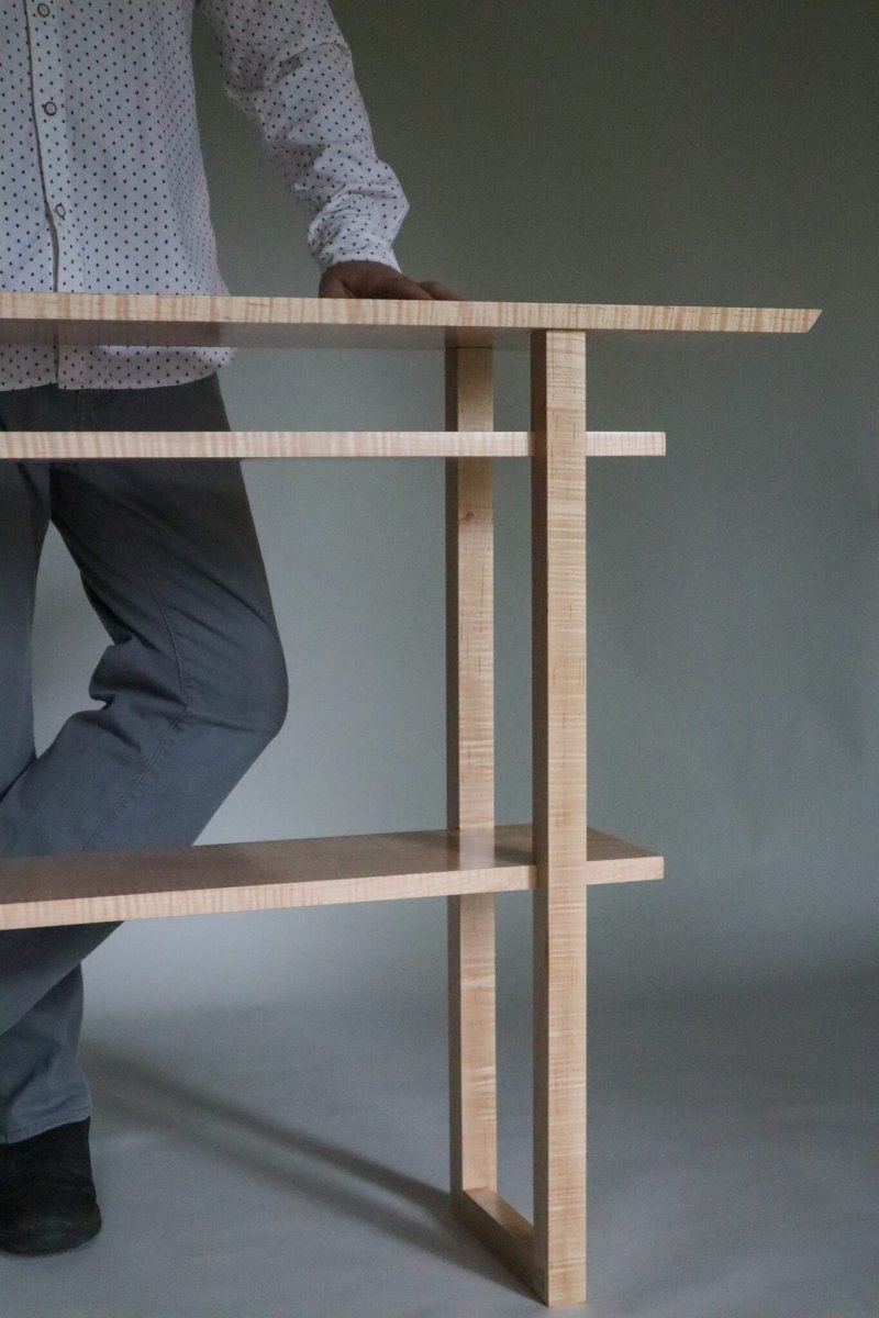 hallway table modern entryway decor by Mokuzai Furniture