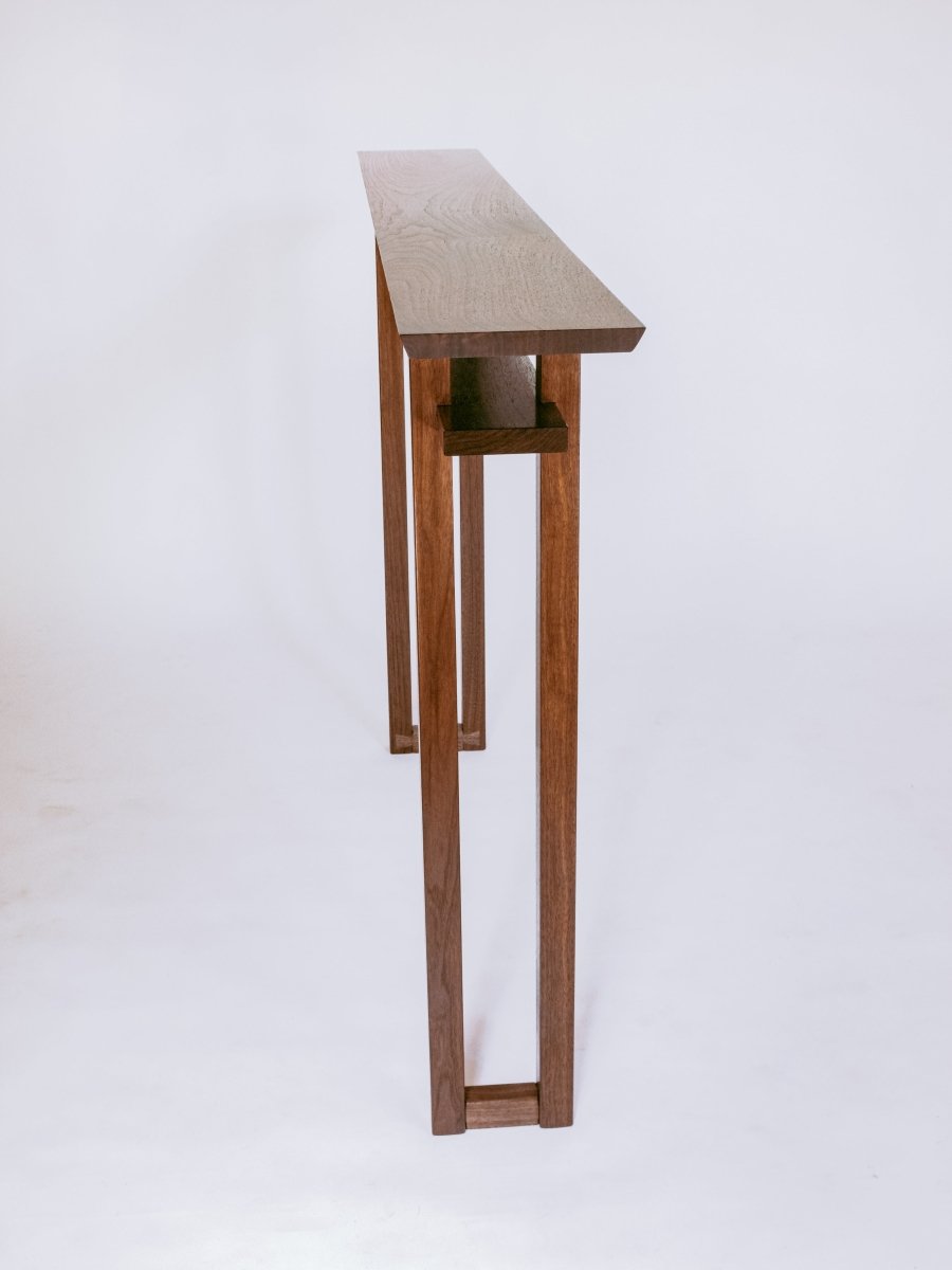 very narrow console table for small spaces - hall table, entry table, narrow accent furniture