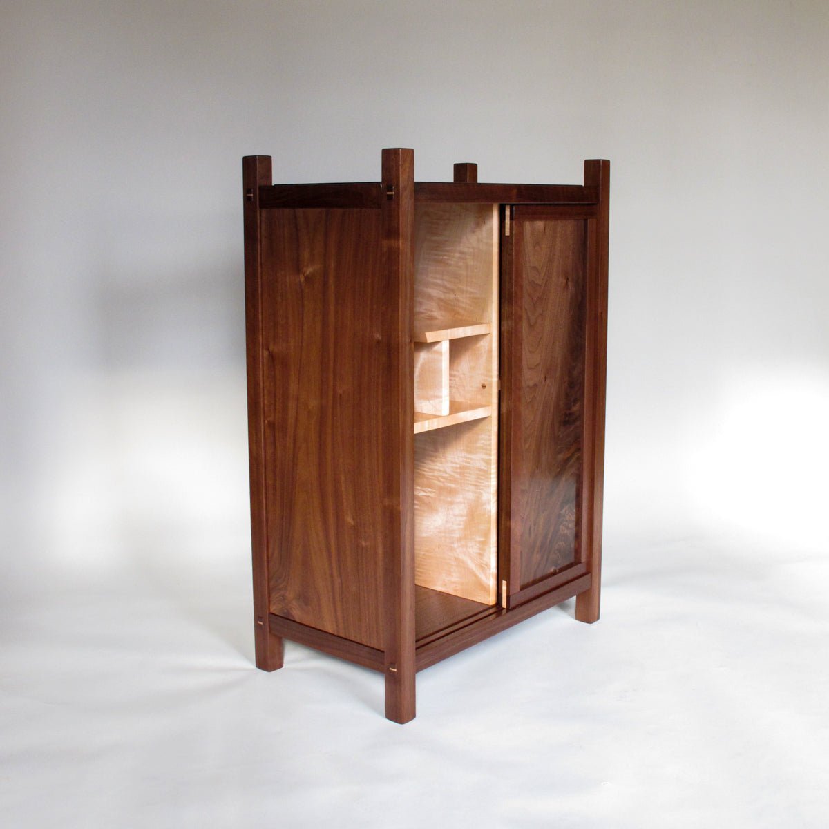 A unique bar cabinet from Mokuzai Furniture.