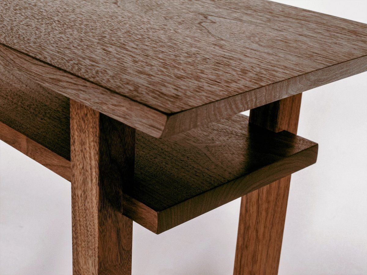 handmade designer furniture with heirloom quality joinery technique and hand-rubbed finish