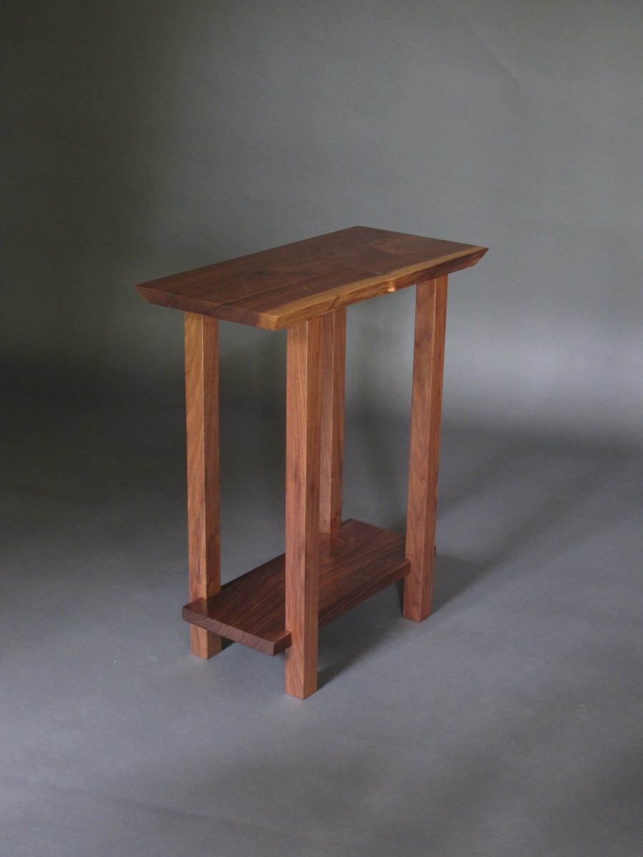 small end table - live edge walnut - living room tables